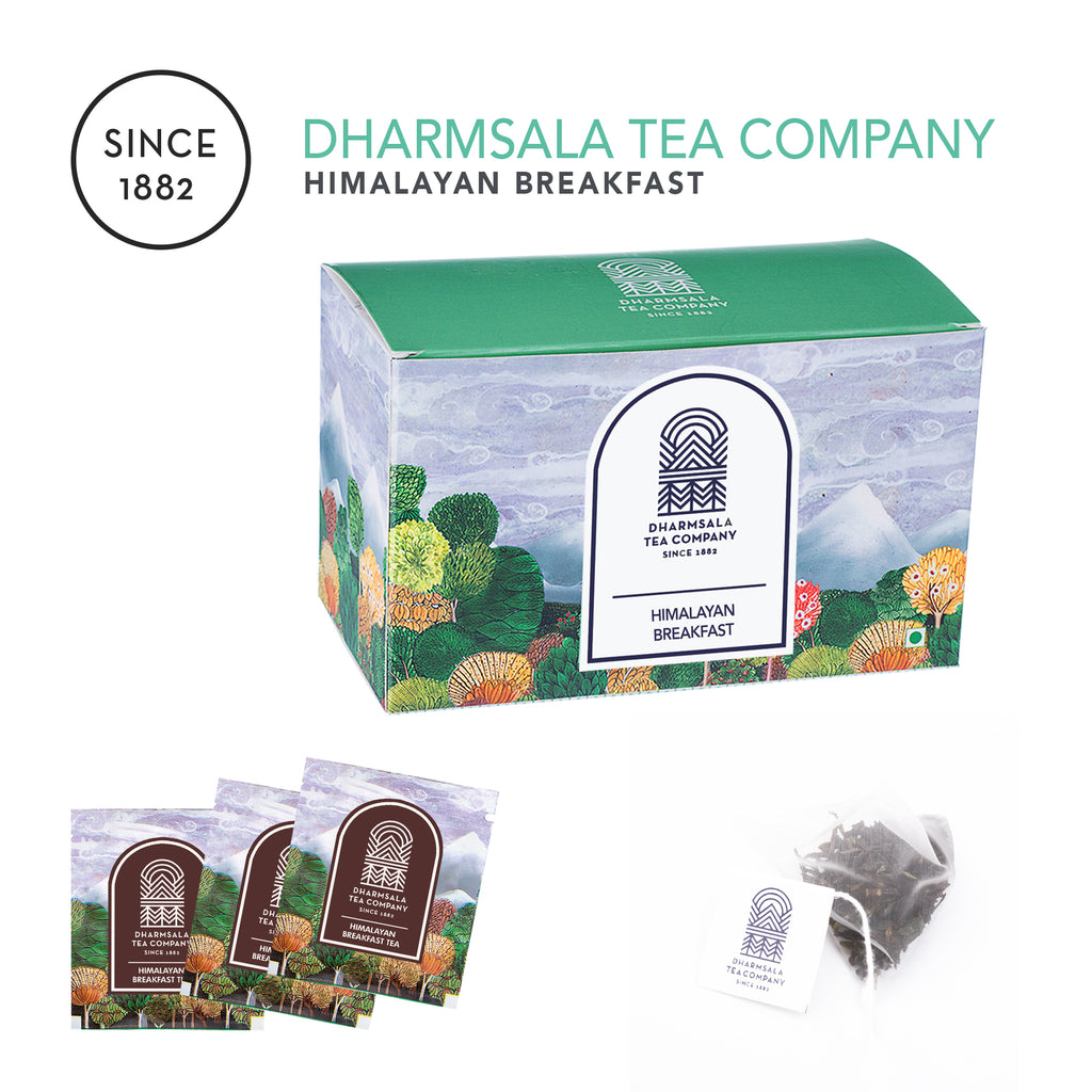 Sampler Pack: 6 Dharmsala Tea Bestsellers (4 * 25g + 2 * 5 Tea Bags)